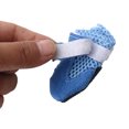 thumbnail image 3 of Dog Shoes Water Resistant Pet Dog Boots Breathable Comfortable Anti-slip Paw Protectors Blue 4pcs, S, 3 of 7