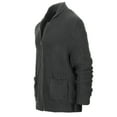 thumbnail image 2 of Gioberti Mens 100% Cotton Milano Knit Full-Zip Sweater, 2 of 5