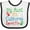 White and Black, variant on Inktastic My Aunt in California Loves Me Boys or Girls Baby Bib