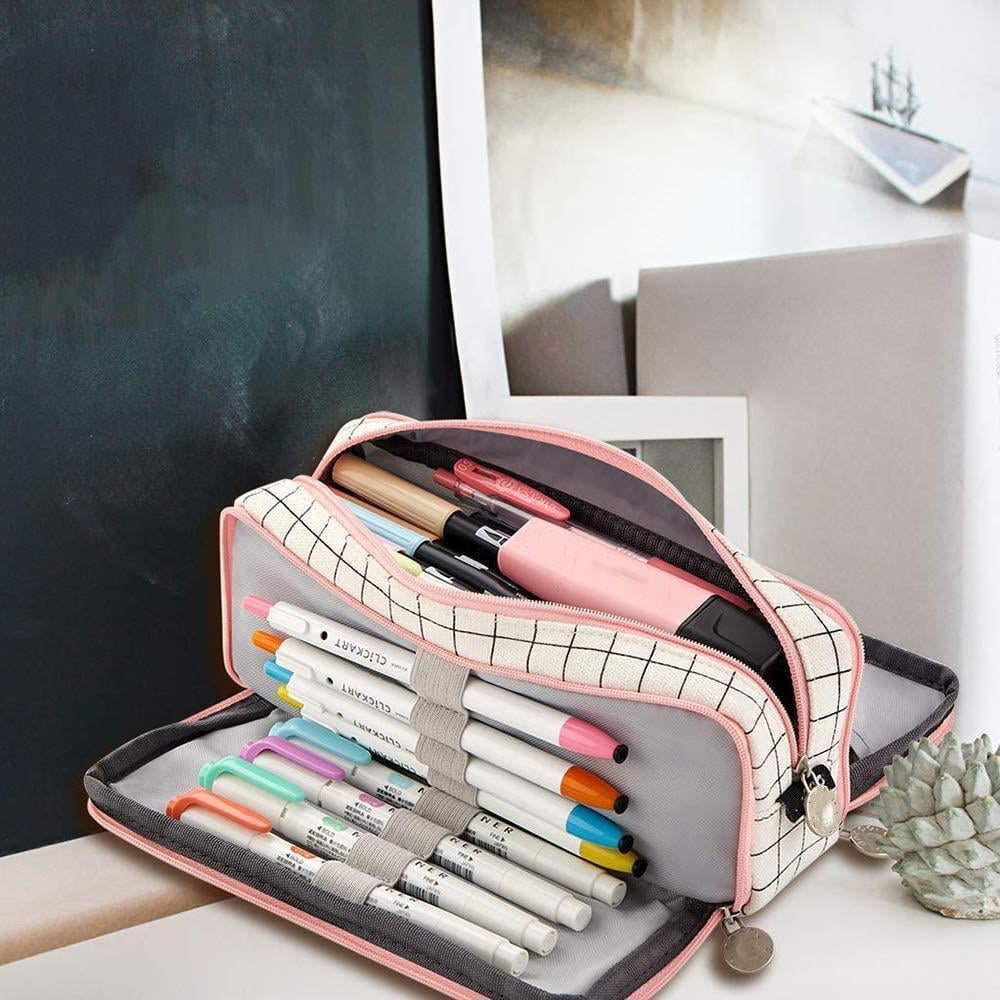 Buy Wholesale China 200 Slots School Pencil Case For Girls Boys, Large  Stationery Roll Bag Pen Box For Art Students & Pencil Case at USD 5.29