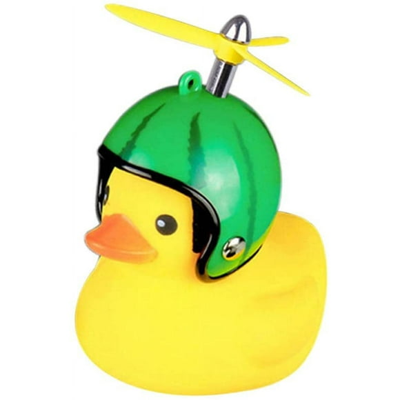 G Need Watermelon/Duck Bike Bell for Kids, Cute Bike Horn, Bike Lights, Squeeze Horns for Toddlers, Kids, Adults, Cycling, Motorcycle, Yellow Duck, Ca Duck Helmet
