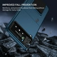 thumbnail image 4 of Mantto for Samsung Galaxy Z Flip 3 5G, Folding Bracket Kickstand Military Grade Drop Protection,Skin-Friendly PC Back, Anti-Scratch Anti-Fingerprint case For Samsung Galaxy Z Flip 3 5G, Darkblue, 4 of 10