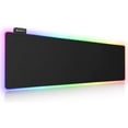 thumbnail image 1 of RGB Gaming Mouse Pad, Large Extended Soft Led Mouse Pad with 14 Lighting Modes 2 Brightness Levels, Computer Keyboard Mousepads Mat 800 X 300mm / 31.5×11.8 Inches, 1 of 6