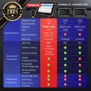 Autel Scanner MaxiPRO MP900TS Car Diagnostic Bidirectional Scan Tool, DoIP/CAN-FD, 40+ Service, TPMS Programming Relearn, OE ECU Coding Upgrade of MP808S-TS MS906TS