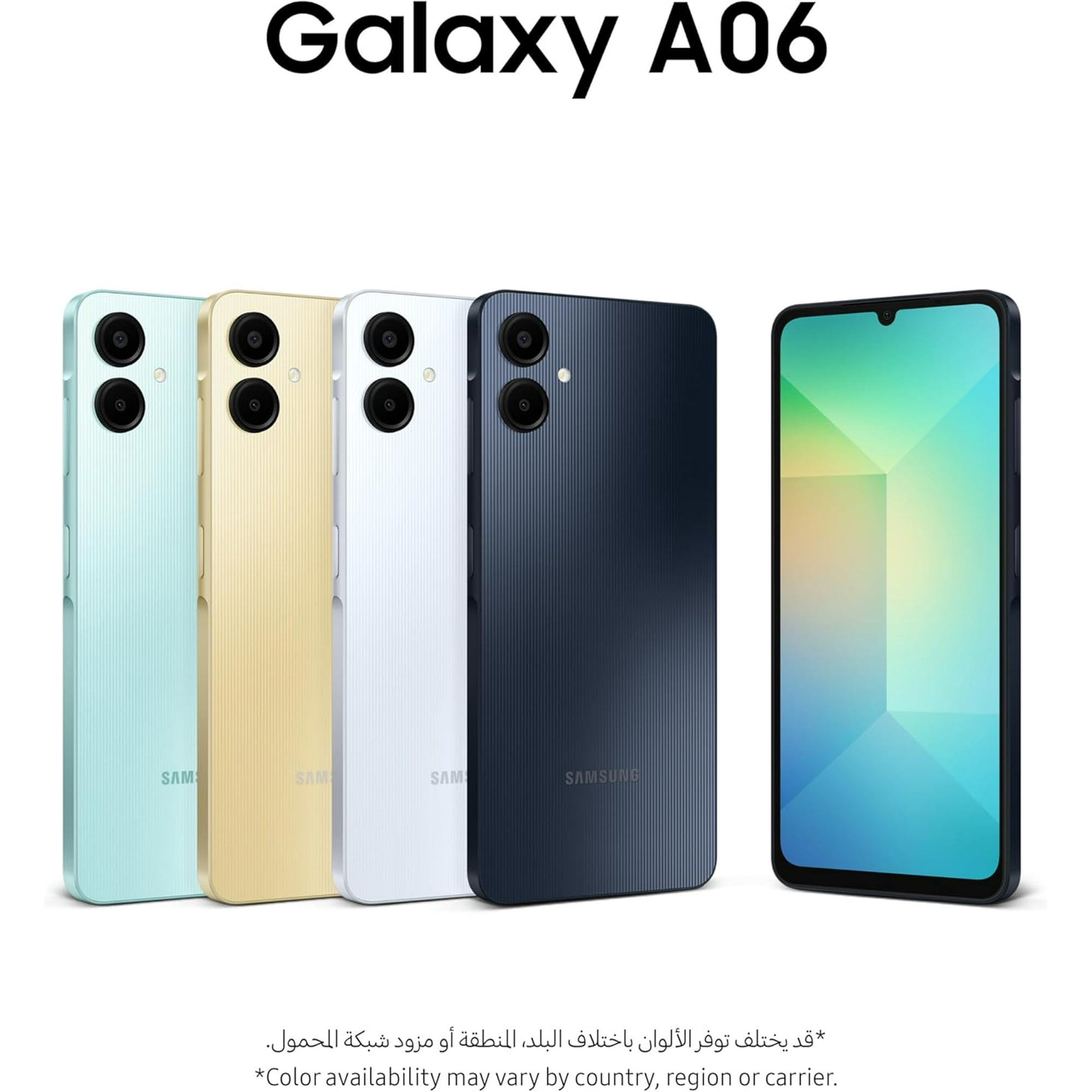 未開封品　Samsung Galaxy A06 4GB 64GB ライトブルー Samsung A06 | [ 4GB + 64GB ] 6.7'' PLS LCD - Smartphone