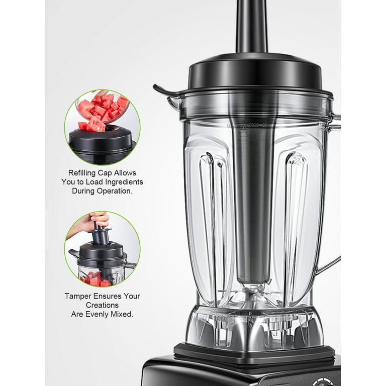 AICOOK Professional 1800W Blender, High Speed Kitchen Smoothie
