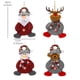 thumbnail image 3 of Xmas Plush Doll Decorations Hanging Christmas Tree Pendants for Holiday Home Party Decor,Santa Claus/Snowman/Reindeer/Bear, 3 of 5