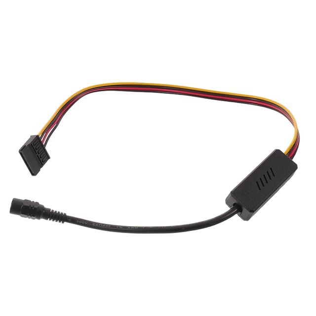 HAMPPLIES Extensión De Cable De Alimentación Para Disco Duro Color Negro Con Conector Femenino