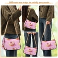 thumbnail image 4 of FORMRS Womens Shoulder Bag with Chain Strap Clutch Purse Cute Tote Handbag, Cartoon Doughnuts, 4 of 7