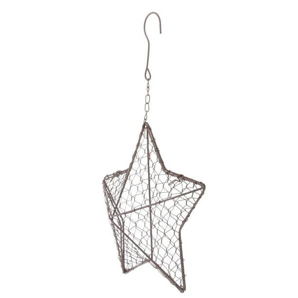 Cornisas para guirnaldas metálicas marco para guirnaldas para la decoración artística de Tamaño de forma de estrella