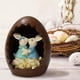 thumbnail image 5 of Pascua Chocolate Cáscara De Huevo Pareja Familia Conejito Ornamento Primavera Pascua Decoraciones Resina Conejito Decoraciones Figuritas Artesanías Speravity FN007190-01, 5 of 6