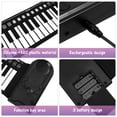 thumbnail image 5 of 49 Keys Foldable Piano Portable Flexible Electronic Digital Music Piano Keyboard, 5 of 5