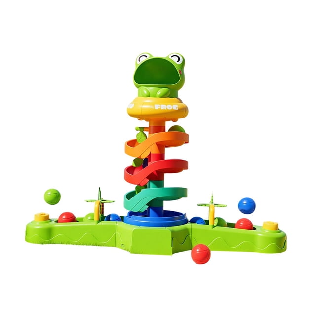 Juguete para niños con forma de pelota que cae, juguetes educativos de aprendizaje, regalo de cumpleaños, habilidades motoras finas Dos jugadores