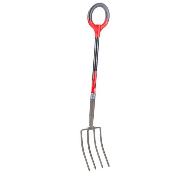 ErgoDig Carbon Steel Fork for Effortless Gardening