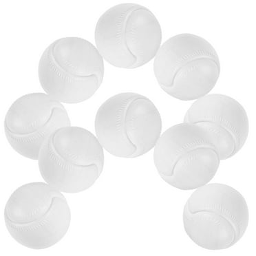 10 Pcs Hollow Plastic Ball Soft Cricket Balls for Kids Plastic Balls Kids Baseball Toddler Baby Child