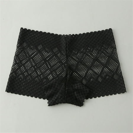 

〖TOTO〗Intimates For Women Hollow Essentials Stretch Bikini Panty Lace Trim 4 Colors Comfy Underwear