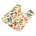 thumbnail image 7 of Yayeee Bath Rug for Bathroom Floor Non Slip Contour Fluffy Soft Absorbent Mat, 20"x24", Beige Retro Leaves, 7 of 7