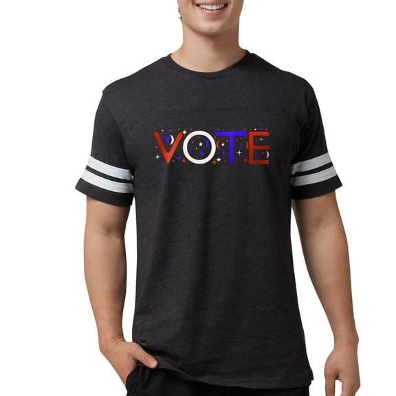 CafePress - Get Out The Vote 2008 T Shirt - Mens Football Shirt