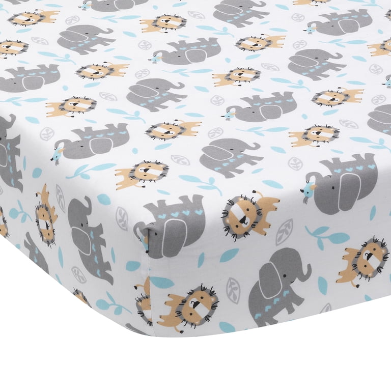 Bedtime Originals Jungle Fun 3-Piece Crib Bedding Set photo 4