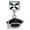 Black, variant on Womens .925 Sterling Silver Oval Graduate Graduation Words Honor Student Dangle Charm Bead for Bracelet