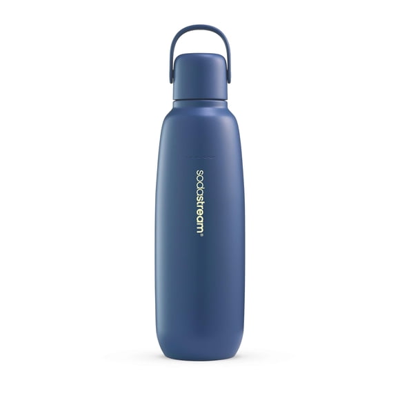 SodaStream - Fizz & Go Cool Bottle | Stainless Steel Carbonating Water Bottle | Keeps Drinks Cold 1