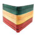 thumbnail image 4 of Jamaican Rasta Bifold Wallets In Gift Box Mens Womens Kids, 4 of 5