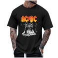 thumbnail image 1 of Playeras Interiores Para Hombre, Blusa Informal De Verano Con Estampado De Empalme De Color Para Hombre, Camiseta De Manga Corta Con Cuello Vuelto, 1 of 6