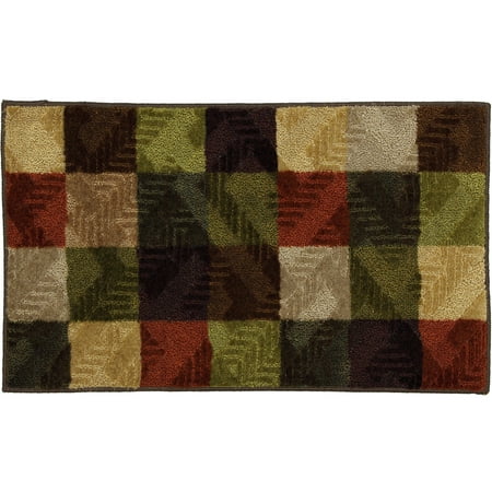 Mohawk Home Memphis Squares Printed Nylon Rug