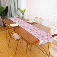 thumbnail image 2 of Yayeee Table Runner 90 inches Long Home Kitchen Dinning Party Decoration, Pink Halloween, 2 of 7