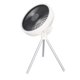 thumbnail image 3 of Ventilador de escritorio con trípode con luz USB recargable con batería de 3 engranajes ajustable portátil para tienda de campaña para acampar en interiores y exteriores blanco, 3 of 10