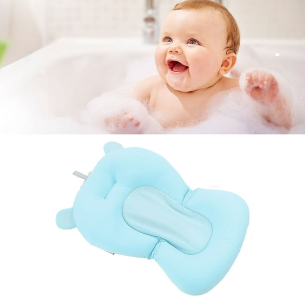 ASITO DE BAÑO PAREBÉS, ASIENTOS DE BAÑO PARE BEBÉS SENTADOS, COJÍN PARA ASITO DE BAÑO PARA BEBÉS FLOTANTE SEGURO PLEGABLE AJUSTABLE SOPORTE DE BAÑO PARA BEBÉL
