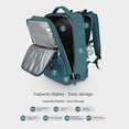 thumbnail image 4 of Grand Sac à Dos de Voyage, Sac à Dos Cabine, Sac à Dos de Randonnée, Sac de Sport Extérieur Imperméable, Sac de Jour Décontracté, Sac d'École pour Ordinateur Portable 16 Pouces avec Port de Charge USB, Compartiment pour Chaussures, 4 of 5