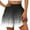 Black, variant on Vivianyo HD Shorts for Women Summer Clearance Women's Summer Solid Color High Waisted Shorts With Floral Pleated Hem Casual Shorts