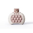 thumbnail image 1 of Máquina de juego de empuje rápido para niños, golpear topos, lógica de pensamiento basada en música, concentración, juguetes para niños de descompresión, 1 of 1
