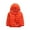 Orange, variant on Alvivi Boys Girls Winter Coat Lightweight Down Puffer Jacket Long Sleeve Hodded Windbreaker Outwear Black 5-6
