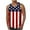 Multicolor, variant on WAENQINLA Big and Tall Men's Tank Top American Flag Stripes and Stars Graphic Shirt Muscle Sleeveless Sports Tanks T-Shirt