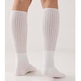 thumbnail image 4 of CoCoMangos Slouch Socks Pack For Women 80s Retro Scrunch Knee High Socks Long Slouchy Stacked Ribbed Boot Socks for Women Girls, 4 of 7
