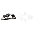 thumbnail image 1 of Escultura moderna de Feng Shui con espejo acrílico, calcomanías de pared de , decoración única de arte animal para escritorio, sofá, TV, fondo, reg, 1 of 8