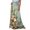 Light Blue, variant on Women's Floral Print High Waist Wide Leg Palazzo Pants Casual Flowy with Pocket,Beach Trousers Great for Summer Festivals, Outdoor Concerts and Warm Weather Celebrations,Brown L