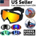 thumbnail image 4 of Motocross Goggles Racing Off-Road Dirt Bike ATV UTV BMX MX XC Motorcycle Eyewear, 4 of 10