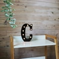 Light Up Black Alphabet Marquee Letters Sign LED Marquee Number