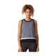 thumbnail image 1 of ASICS Womens Color Block Tank Top grayblack M, 1 of 2
