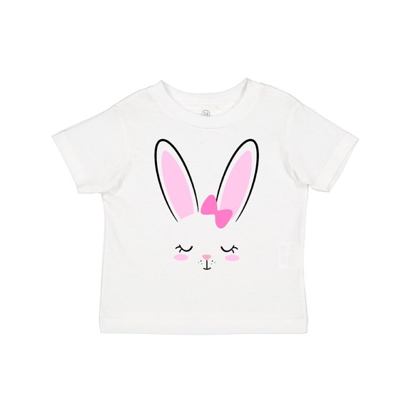 Inktastic Easter Bunny Girl Face Boys or Girls Toddler T-Shirt