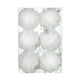 thumbnail image 2 of Ganfancp Christmas New Glitter Foam Ball Set Christmas Tree Pendant Decorations Christmas Tree Decoration Ball Window Door Hanging Ornaments Ofertas Flash Liquidación Bola de Navidad*6, 2 of 7