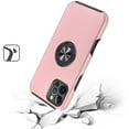 thumbnail image 6 of For Apple iPhone 16 Pro (6.3") Hybrid Slim Kickstand with Metal Invisible Ring Stand Holder Fit Magnetic Car Mount Shockproof Cover ,Xpm Phone Case [ Pink ], 6 of 10
