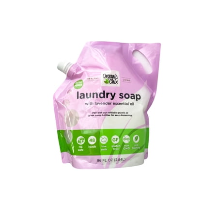 Organic Chix Laundry Soap, 96oz Spout Pack - Laundry Soap, 1 - 96 Oz Spout Pack (48 Loads)