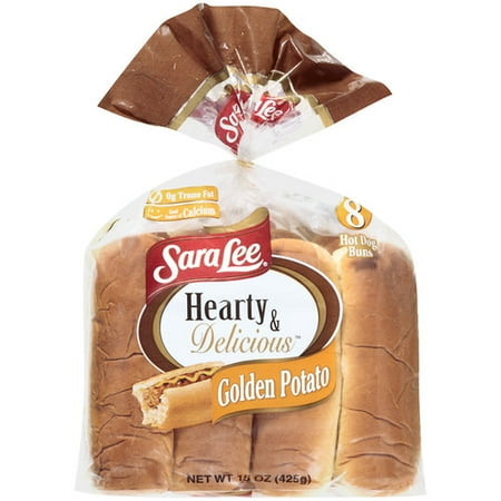 Sara Lee Hearty & Delicious Golden Potato Hot Dog Buns, 15 oz