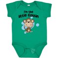 thumbnail image 3 of Inktastic I'm the Little Cousin-monkey-blu Boys Baby Bodysuit, 3 of 5
