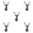 thumbnail image 3 of Justharion Personalized Home Style 3D Mirror Wall Stickers For Creating Unique Decor Instantly Change Look black XL 5Set, 3 of 6
