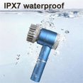 thumbnail image 4 of Power Cleaning Brush with 5 Heads & 3 Speeds Electric Scrub IPX7 Water Proof Multifunctional Portable Cleaning Brush, 4 of 5